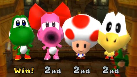 Mario Party 9 Step It Up Yoshi Vs Birdo Vs Toad Vs Koopa Troopa Youtube