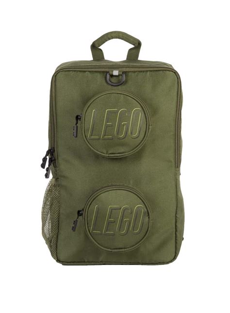 Lego Unisex Brick Backpack Olive Walmart