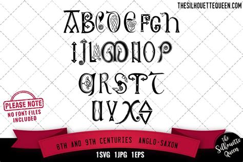 8th And 9th Centuries Anglo Saxon Alphabets Abc Letters