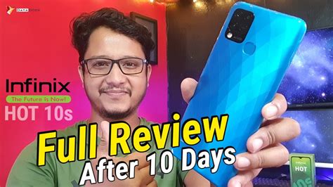 Infinix HOT 10s Full Review After 10 Days With Pros Cons HINDI Data Dock YouTube
