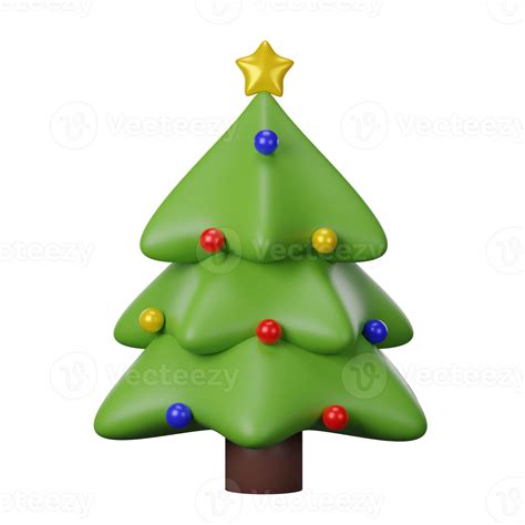 3d Christmas Trees 11222126 Png