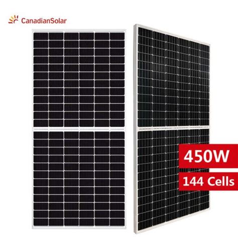 W Mono Perc Hiku Canadian Solar Panel Alfa Solar