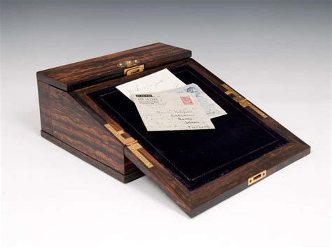 Betjemanns Coromandel Writing Box At 1stdibs