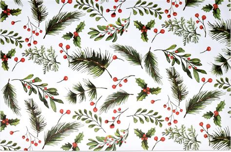 Amazon AnyDesign 50 Pack Merry Christmas Paper Placemats