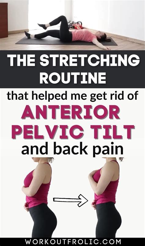 8 Min Exercises To Fix Anterior Pelvic Tilt Fast Relieve Lower Back