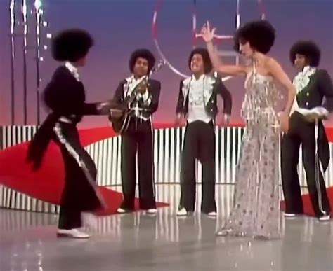 Michael Jackson Doing The Robot On The Cher Show 1975