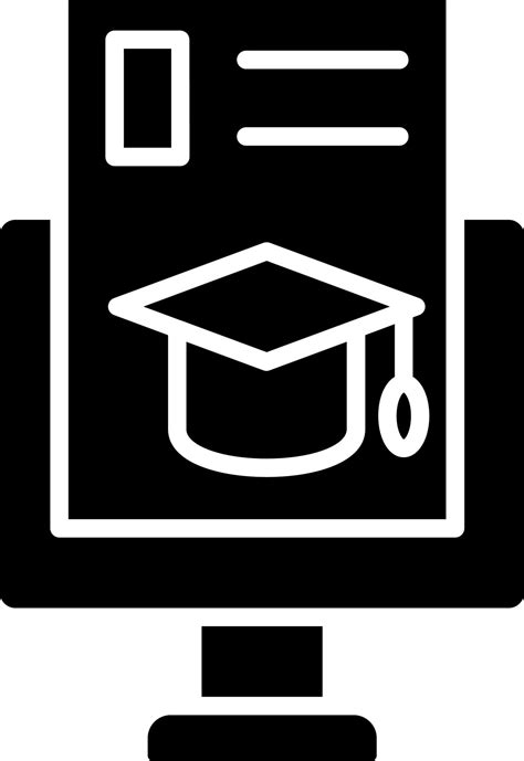 Computer Science Degree Icon Style 21666280 Vector Art At Vecteezy