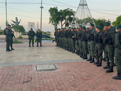 500 policías refuerzan la seguridad en Cartagena Visor Caribe