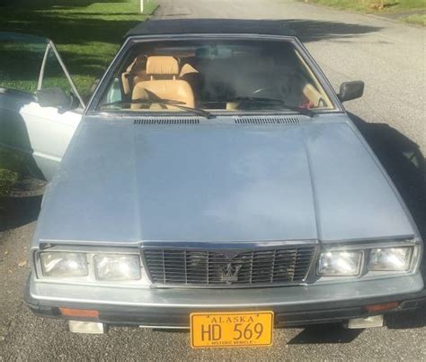 Zagato Drop Top Maserati Biturbo Spider Barn Finds