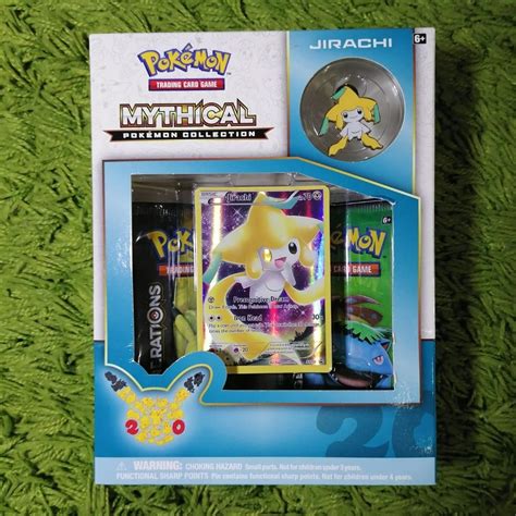 Tcg Mythical Pokemon Collection Jirachi Hobbies And Toys Toys And Games