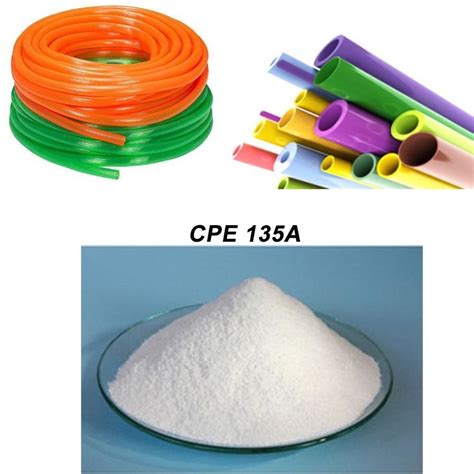 PVC Additives Chlorinated Polyethylene 135A CAS 63231 66 3