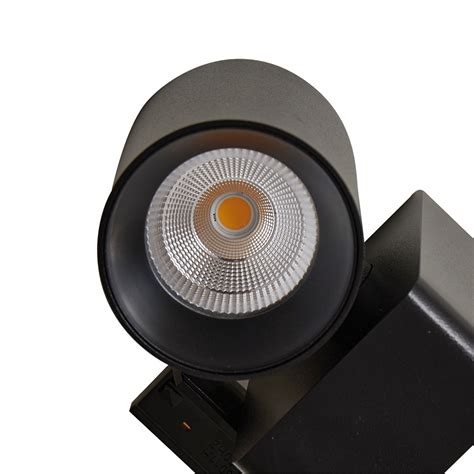 Lindby LED Schienenstrahler Linaro Brinja Schwarz 1 Phasen