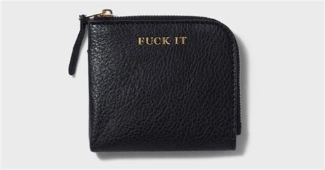 Huf Fuck It Zip Wallet
