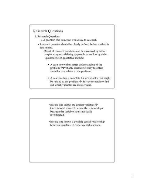 how to find research question in article