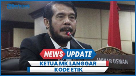 Mantan Hakim MK Tuding Ketua MK Anwar Usman Langgar Kode Etik YouTube