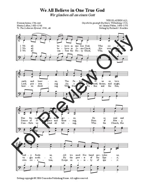 The Hymns of Martin Luther (SATB Choral Scor | J.W. Pepper Sheet Music