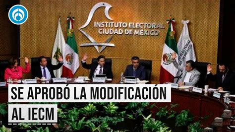 En 90 días entrará en vigor la reforma y acotamiento al IECM YouTube