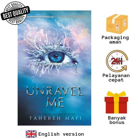 Jual Unravel Me Shatter Me By Tahereh Mafi Shopee Indonesia