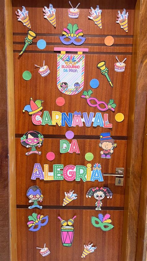 Painel de Porta carnaval Painéis de porta Carnaval infantil Porta