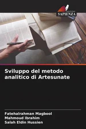 PDF Sviluppo Del Metodo Analitico Di Artesunate By Fatehalrahman