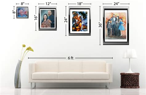 Size Chart How To Choose Right Size For Your Portraits [guide]