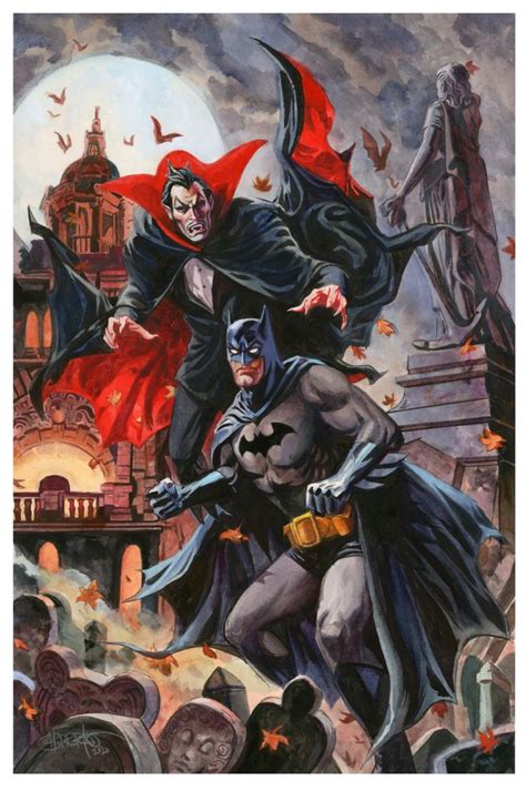 Batman vs. Dracula (2020) Comic Art