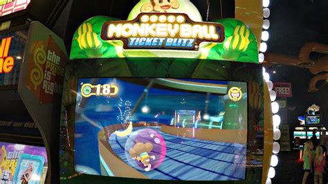 Super Monkey Ball Ticket Blitz Ticket Redemption Arcade Gaming Center