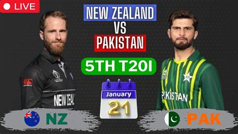 New Zealand Vs Pakistan 5th T20i Live Cricket Facts Score Commentary Nz Vs Pak T20i 2024