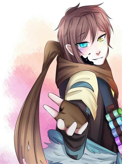 Human Ink Sans ꒦ິ꒳꒦ີ Credit To Artist Undertale Cute Anime