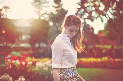 Wallpaper Sunlight Women Redhead Love Red Photography Emotion Spring Charles Hildreth