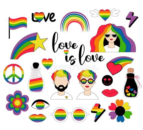 Lgbtq Rainbow Symbols Stock Illustrations 649 Lgbtq Rainbow Symbols Stock Illustrations