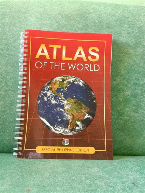 Educational Book Atlas Of The World Special Philippine Edition On