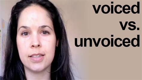 Voiced vs. Unvoiced Consonants - Rachel's English