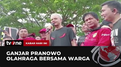 Momen Ganjar Pranowo Olahraga Bersama Warga Manado Kabar Hari Ini