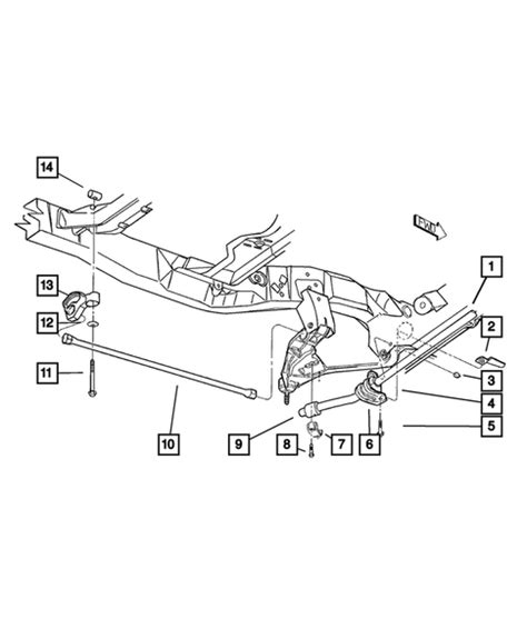 Dodge Durango Front Suspension Diagram