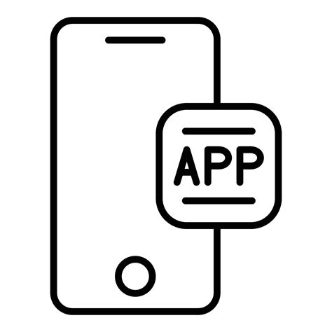 mobile app icon style  vector art  vecteezy
