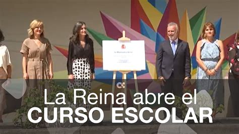 La Reina Abre El Curso Escolar En La Palma YouTube