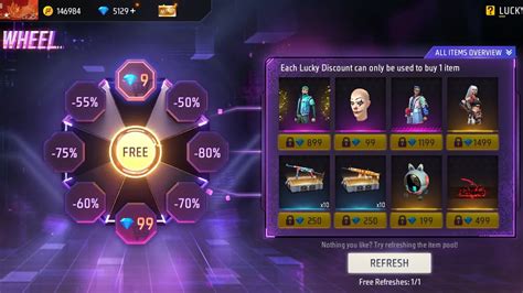 Lucky Wheel Event Diamond Trick Free Fire New Event Ff New Event