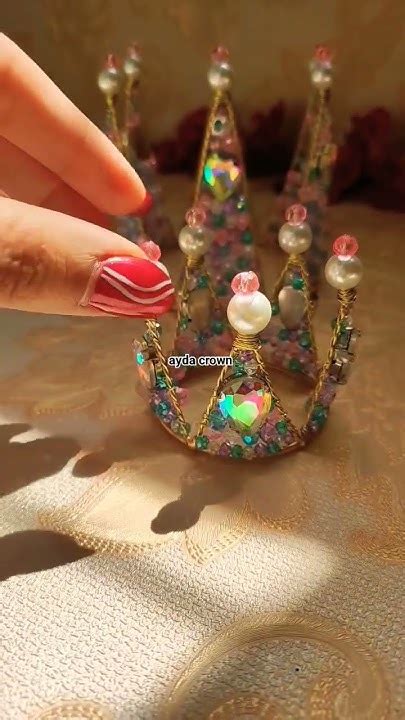 Crown تاج پرنسسی Accessories Diy Craft Handmade Crown Youtube