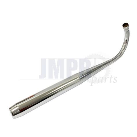 Exhaust Mm Zundapp Single Nod Chrome Jmpb Parts