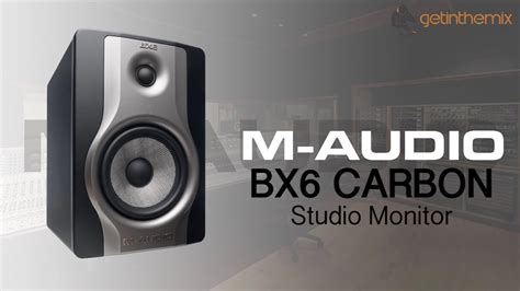 M Audio Bx Carbon Studio Monitors Youtube