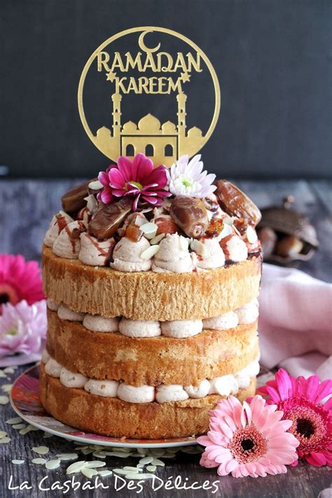 Naked Cake Aux Dattes Ramadan Kareem