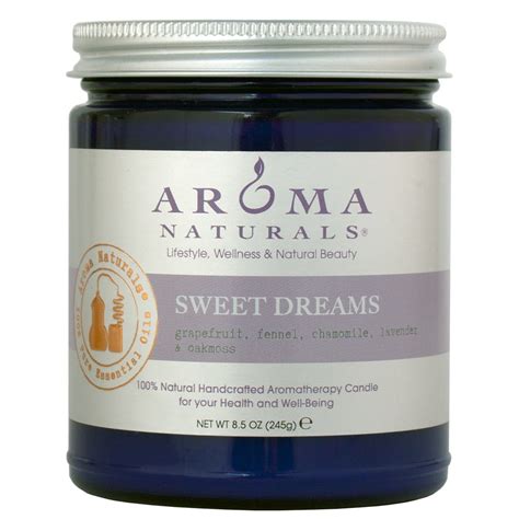 Sweet Dreams Aromatherapy Candle Aroma Naturals