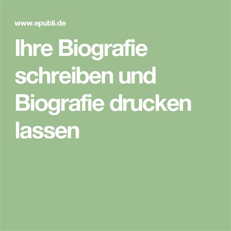 Biografie Schreiben And Gestalten Schreibe Deine Geschichte