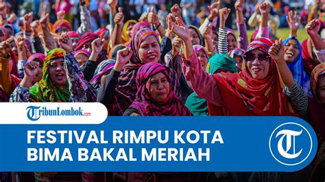 Intip Persiapan Festival Pesona Rimpu Mantika Di Kota Bima Ratusan