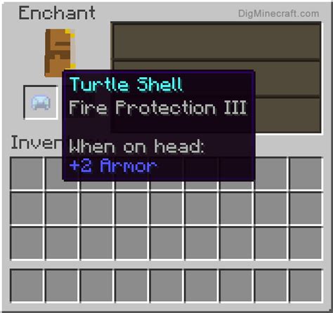 How to make a turtle shell in minecraft