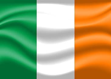 Fondo De Arte De Vector De Bandera Irlandesa Irlanda Bandera De