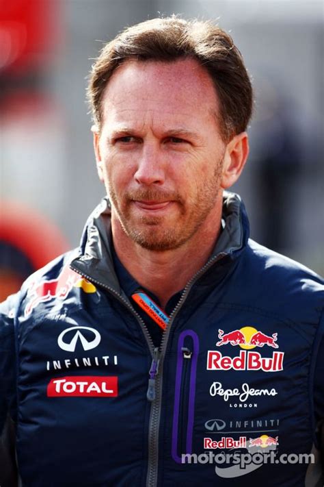 Christian Horner Red Bull Racing Team Principal Red Bull Racing