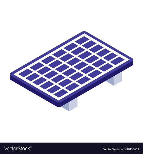 Solar panel Royalty Free Vector Image - VectorStock