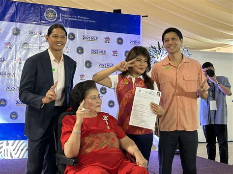 Imee Marcos Files Coc For Reelection Bid In Eleksyon Gma News Online